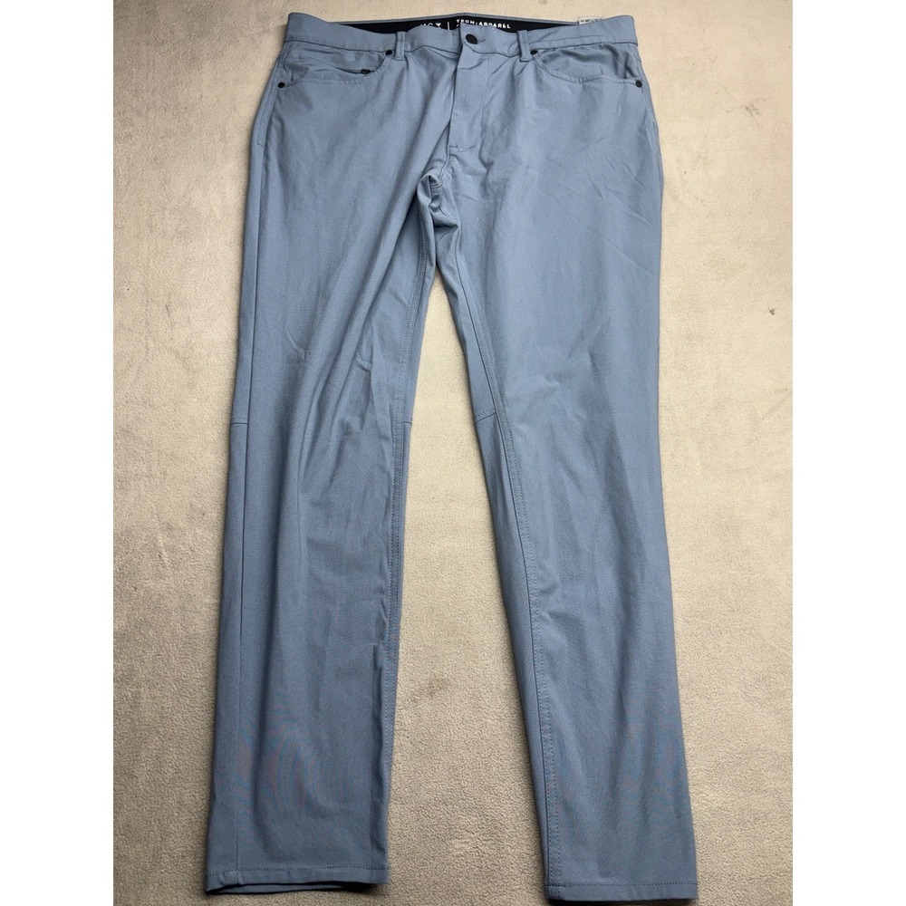 Projek Raw Flux 2.0 Tech Apparel Mens Pants 38x30 Blue TAS25100 Golf Performance